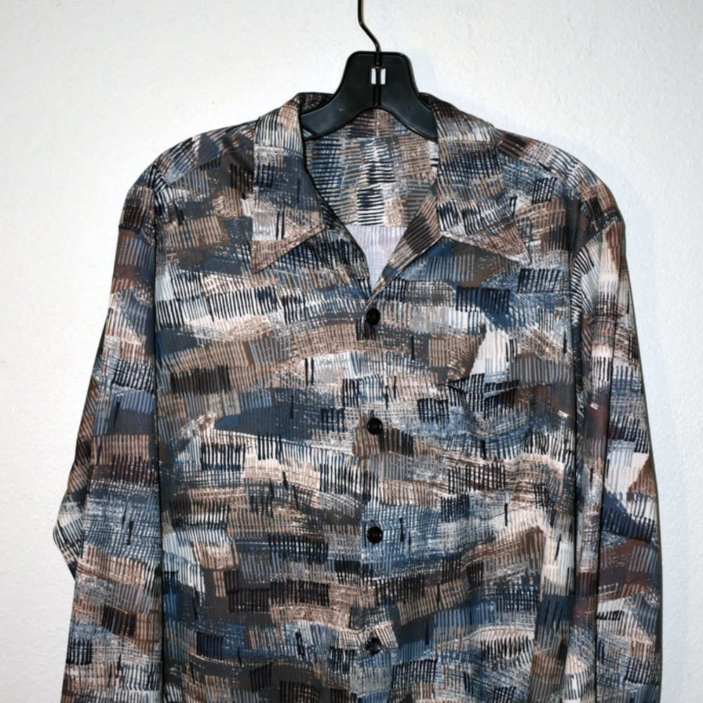 Vintage 70s Casual Button Down